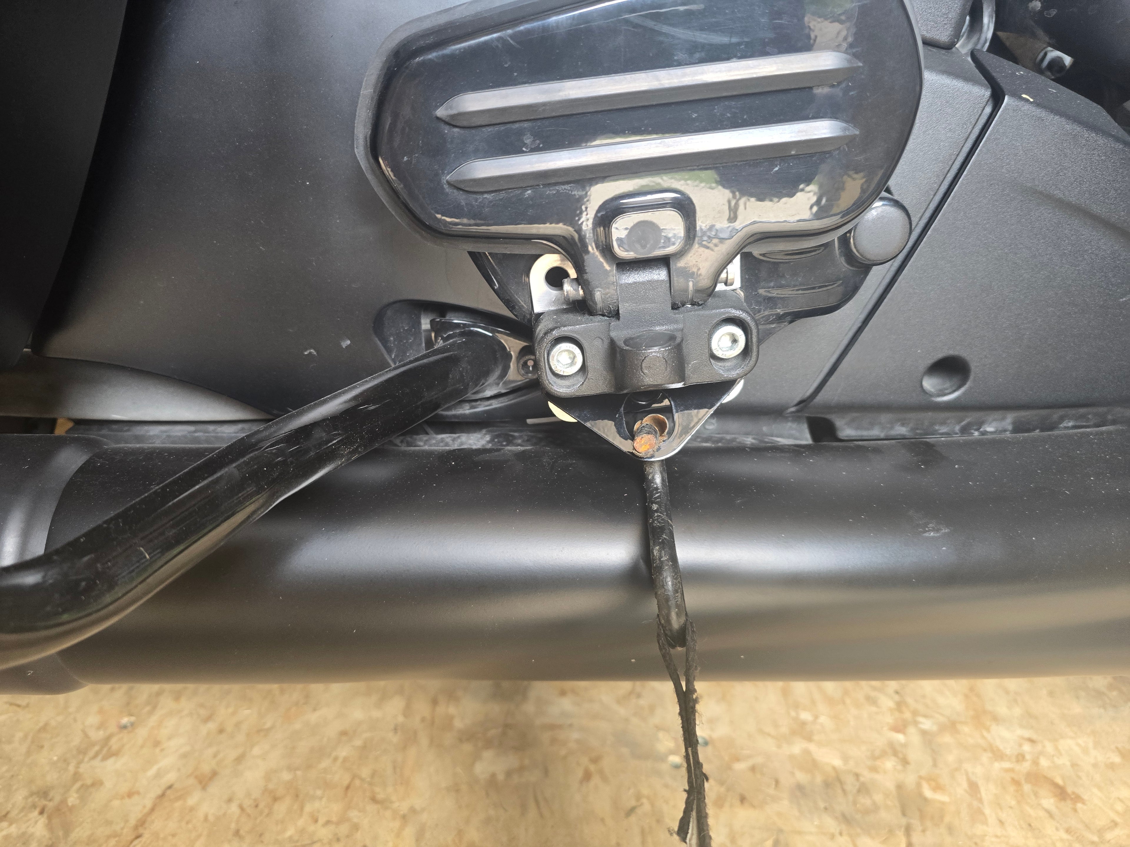 Indian Challenger/Pursuit Rear Tie Down Brackets