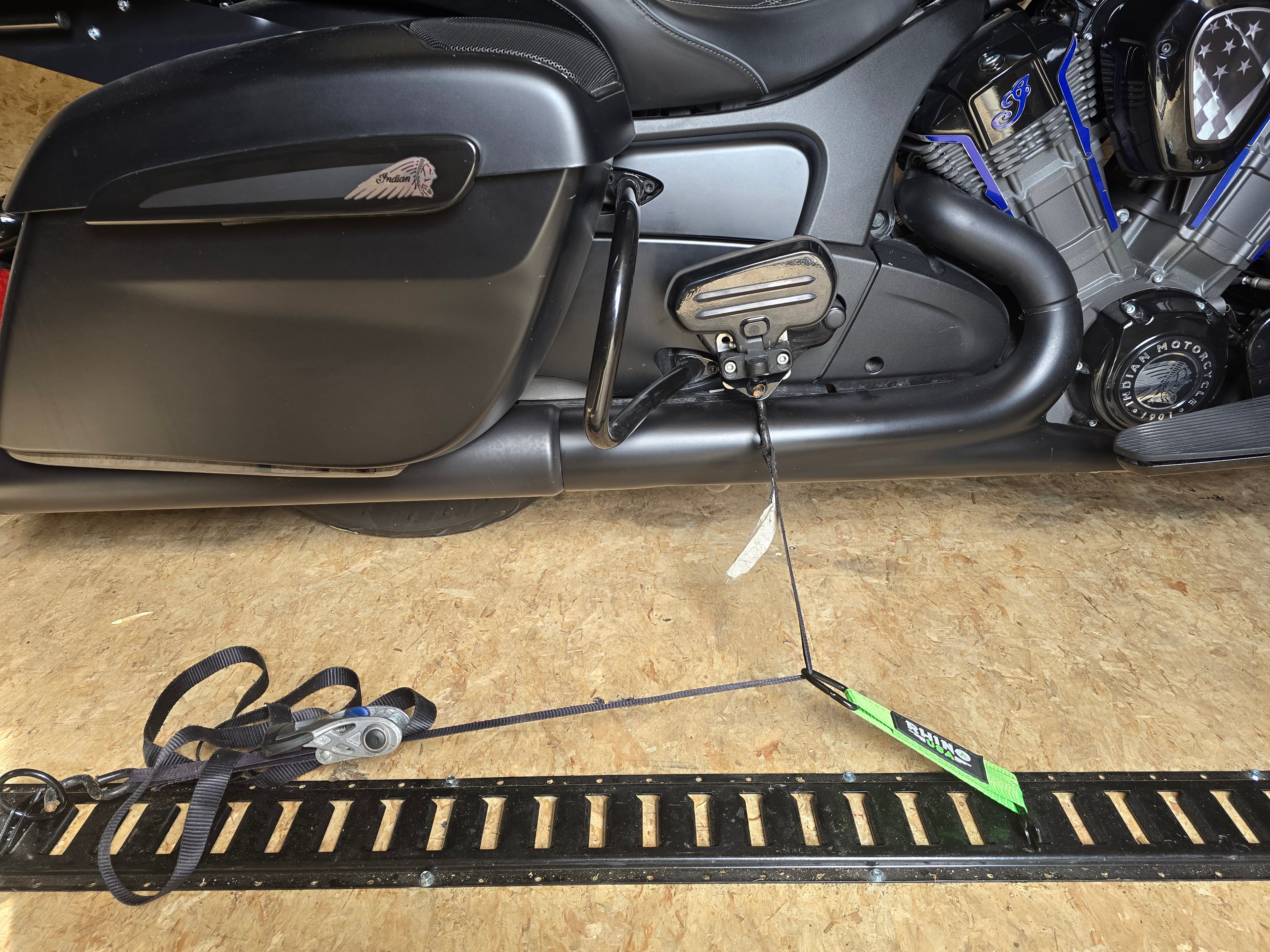 Indian Challenger/Pursuit Rear Tie Down Brackets
