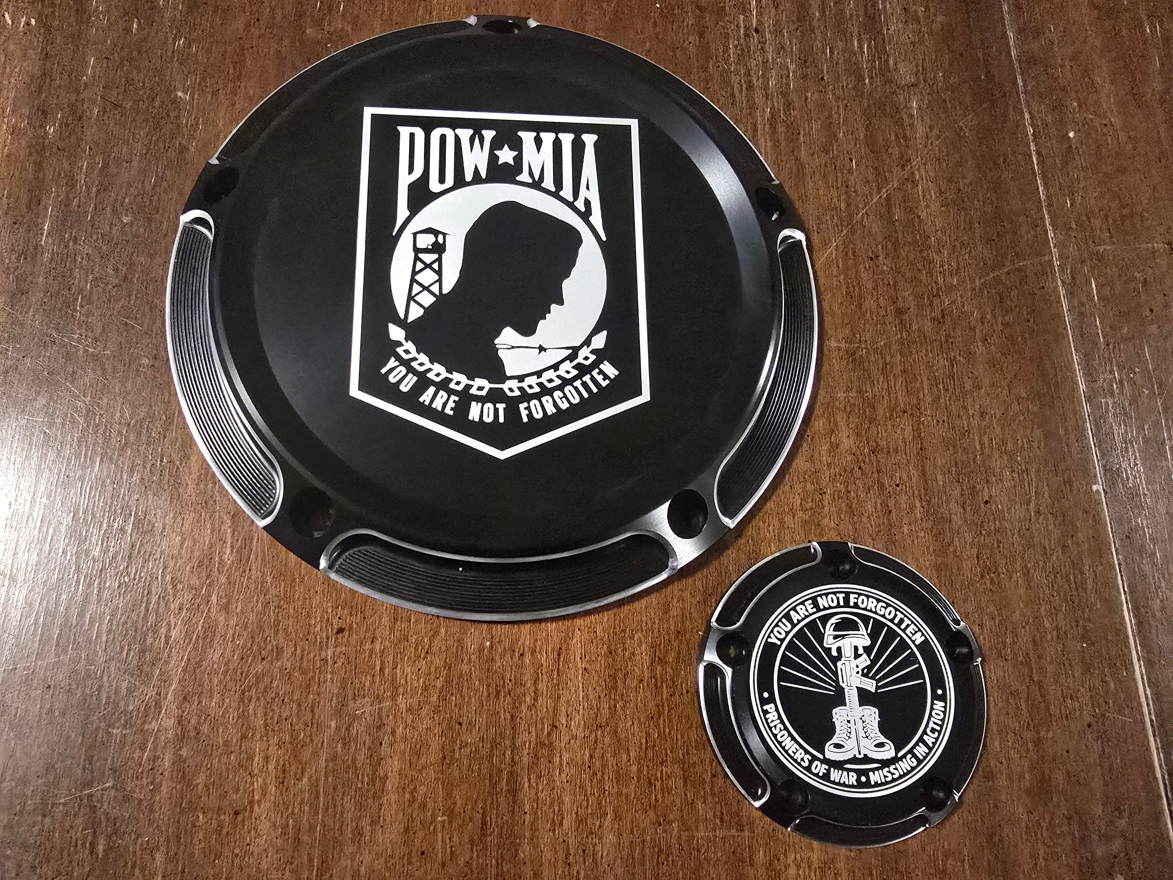Harley Davidson Derby Cover POW/MIA
