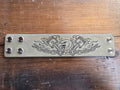 Snap Leather Bracelet Eagle, TAN and BLACK